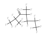 1,1,1,2,4,5,5,6,6,7,7,7-Dodecafluoro-2,4-bis(trifluoromethyl)-3-heptan one 结构式