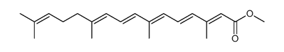 2,4,6,8,10,14-Hexadecahexaenoic acid, 3,7,11,15-tetramethyl-, methyl ester, (all-E)- (9CI) 结构式