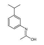 Acetamide, N-[3-(1-methylethyl)phenyl]- 结构式