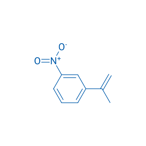 1-硝基-3-(异丙烯基)苯 结构式