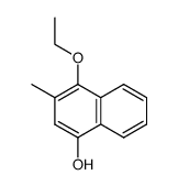 4-乙氧基-3-甲基-1-萘酚 结构式
