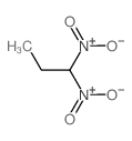 1,1-Dinitropropane 结构式