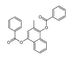 2-甲基萘-1,4-二基二苯甲酸酯 结构式
