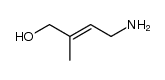 4-氨基-2-甲基-2-丁烯-1-醇 结构式