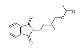 1H-Isoindole-1,3(2H)-dione, 2-[(2E)-4-(acetyloxy)-3-methyl-2-buten-1-yl]- 结构式
