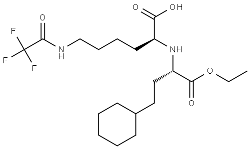赖诺普利杂质19 结构式