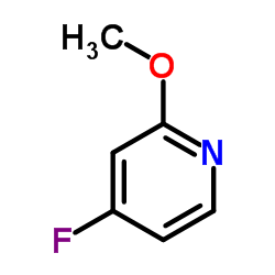 2-甲氧基-4-氟吡啶 结构式