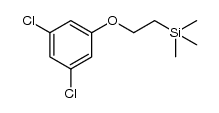 1,3-二氯-5-[2-(三甲基硅基)乙氧基]苯 结构式