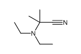 2-二乙氨基-2-甲基丙腈 结构式