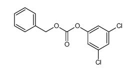 Carbonic acid, 3,5-dichlorophenyl phenylmethyl ester 结构式