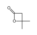 2,2-Dimethyloxetane-4-one 结构式