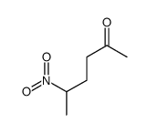 5-硝基-2-己酮 结构式