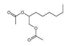 1,2-辛二醇二乙酸酯 结构式