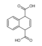 1,4-二氢-1,4-萘二甲酸 结构式