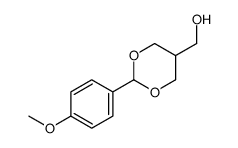 2-(4-甲氧基苯基)-1,3-二氧六环-5-甲醇 结构式