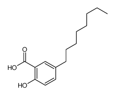 2-羟基-5-辛基苯甲酸 结构式