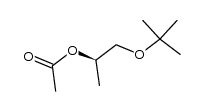 2-Propanol, 1-(1,1-dimethylethoxy)-, acetate, (2R)- (9CI) 结构式