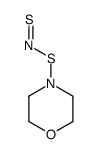 4-吗啉基二硫代亚硝酸酯 结构式