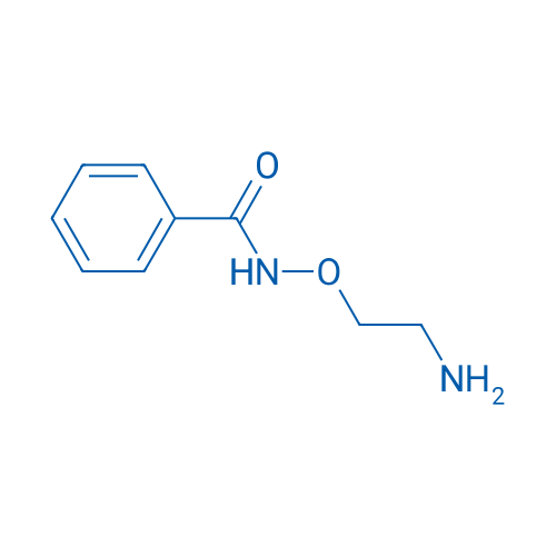 N-(2-氨基乙氧基)苯甲酰胺 结构式