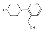 1-(2-乙基苯基)哌嗪 结构式