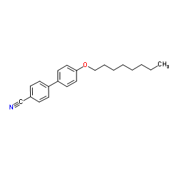 对氰基辛氧基联苯 结构式