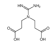 3,3'-(脒基亚氨基)二丙酸 结构式