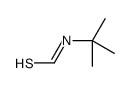 N-叔丁基硫代甲酰胺 结构式