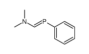 Methanamine, N,N-dimethyl-1-(phenylphosphinidene)- 结构式