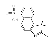 1,1,2-三甲基-1H-苯并吲哚-6-磺酸 结构式