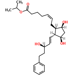 比马前列素异丙酯 结构式