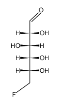 6-脱氧-6-氟-D-葡萄糖 结构式