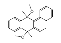 Benz[a]anthracene, 7,12-dihydro-7,12-dimethoxy-7,12-dimethyl- 结构式