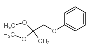 (2,2-DIMETHOXY-PROPOXY)-BENZENE 结构式