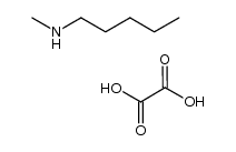 N-甲基戊胺草酸盐(1:1) 结构式