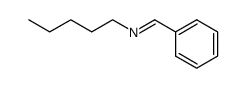 N-戊基苯甲亚胺 结构式