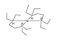 双[1,1'-(1,2-亚乙基)双(1,1-二乙基膦-κP)]合镍(T-4) 结构式
