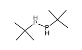 1,2-双(1,1-二甲基乙基)二膦 结构式