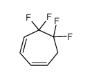 5,5,6,6-四氟-1,3-环庚二烯 结构式
