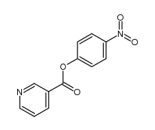 4-nitrophenyl nicotinate 结构式