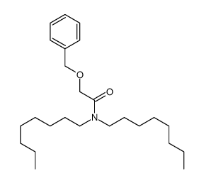 N,N-二辛基-2-(苄氧基)乙酰胺 结构式