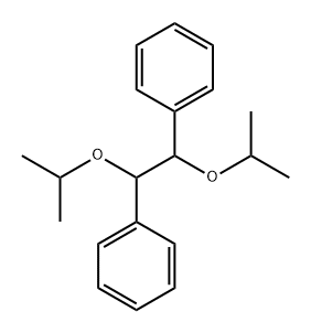1,1'-[1,2-二(1-甲基乙氧基)-1,2-亚乙基]二苯 结构式