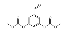 α-Resorcylaldehyde, bis(methylcarbonate) (3CI) 结构式
