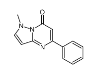 1-甲基-5-苯基吡唑并[1,5-a]嘧啶-7(1H)-酮 结构式