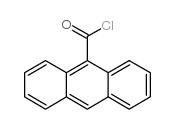 9-蒽甲酰氯 结构式