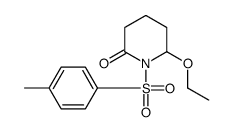 6-乙氧基-1-对甲苯磺酰基哌啶-2-酮 结构式
