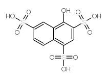 4-羟基萘-1,3,6-三磺酸 结构式