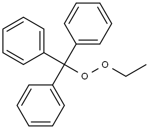 乙基三苯甲基过氧化物 结构式