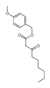 3-氧代壬酸(4-甲氧基苯基)甲酯 结构式
