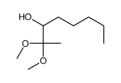 2,2-二甲氧基-3-辛醇 结构式