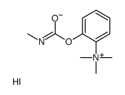 N,N,N-三甲基-2-[[(甲氨基)羰基]氧基]苯铵碘化物 结构式